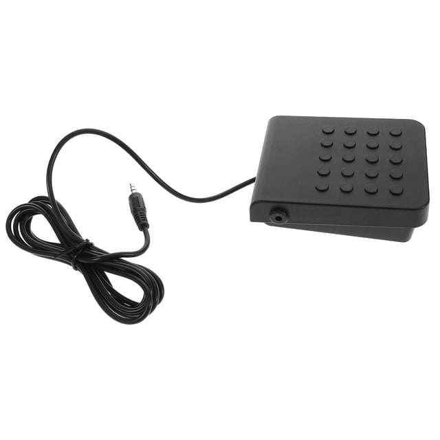 unbranded Pedal Para Universal Negro Con Sencillo Y Conexión Rápida Jack