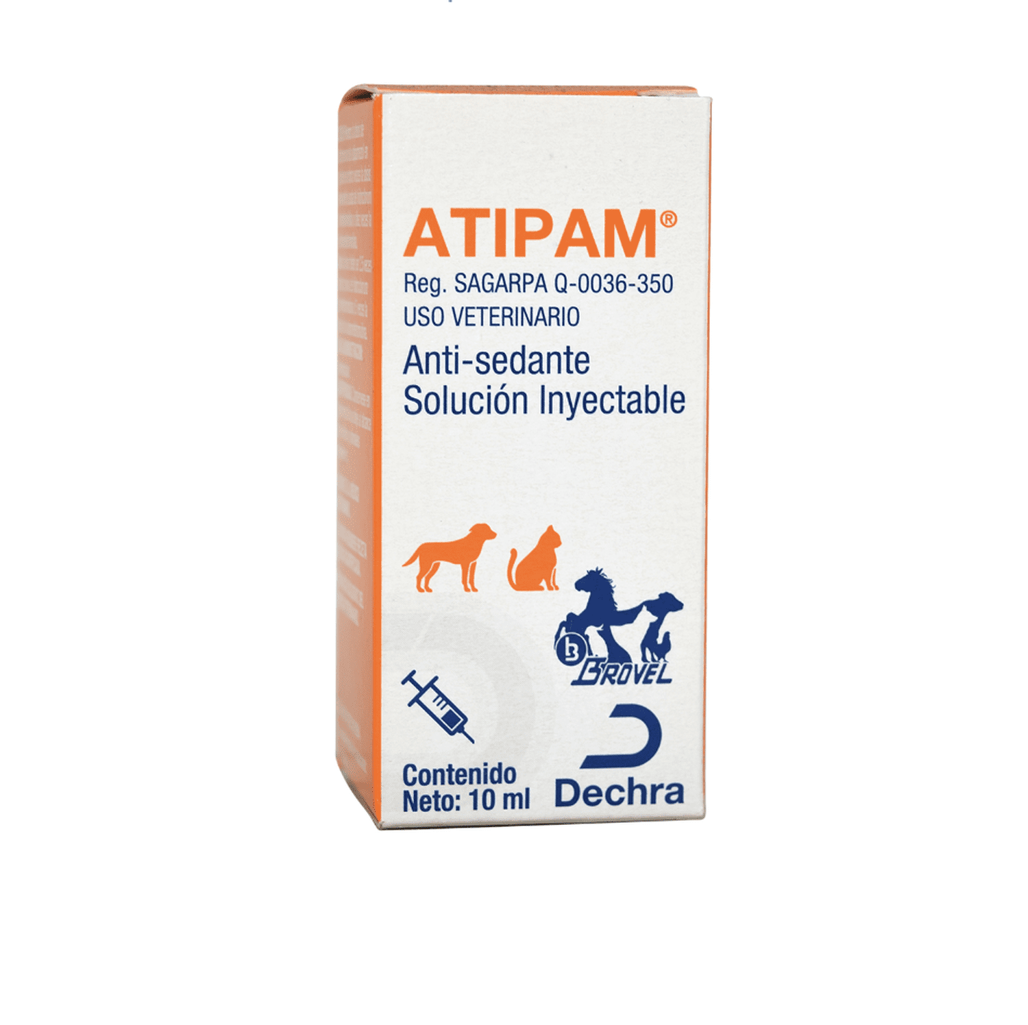 Atipam** 10 ml Linea Manejo de dolor, anestesico y sedantes Laboratorio ...