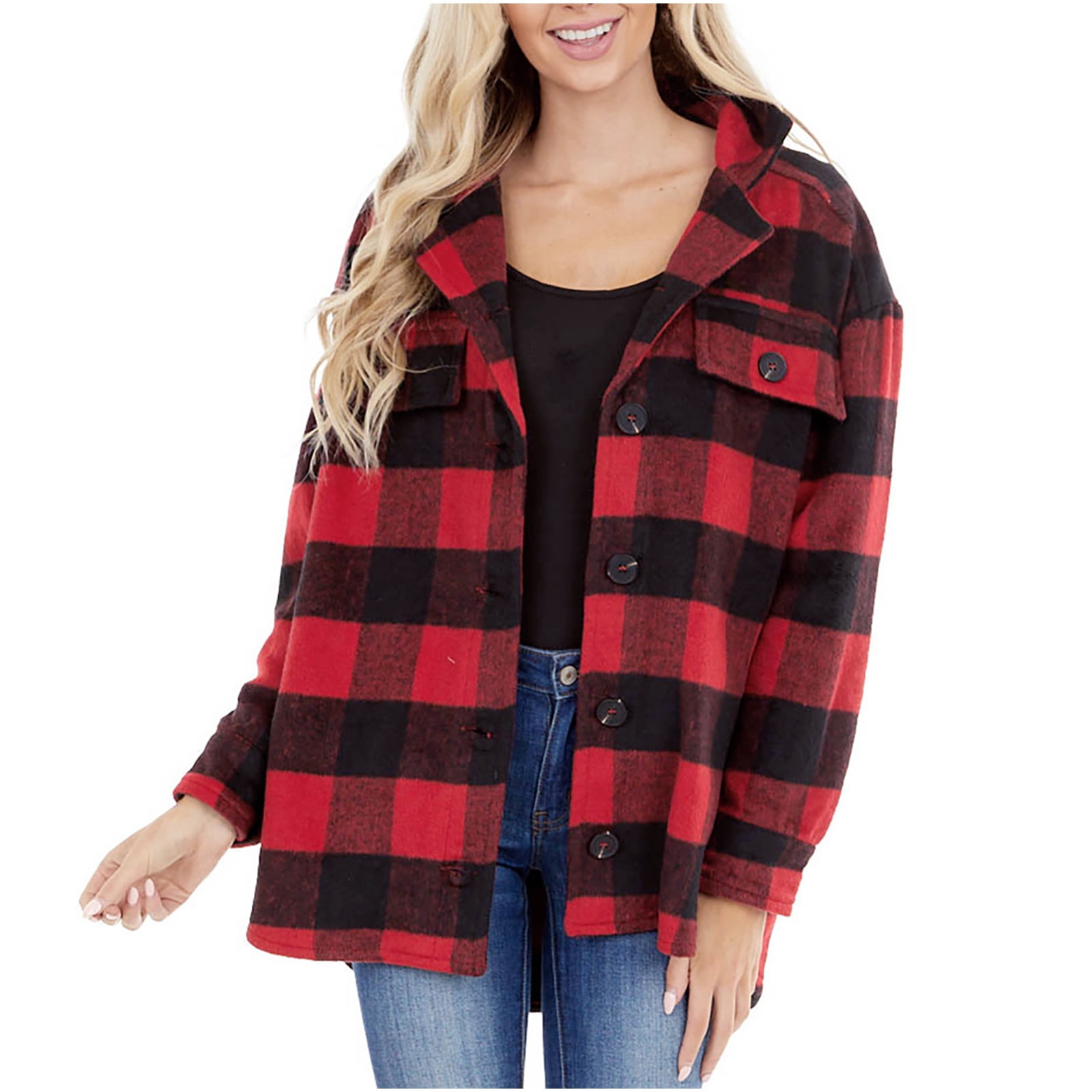 Red Plaid Jacket