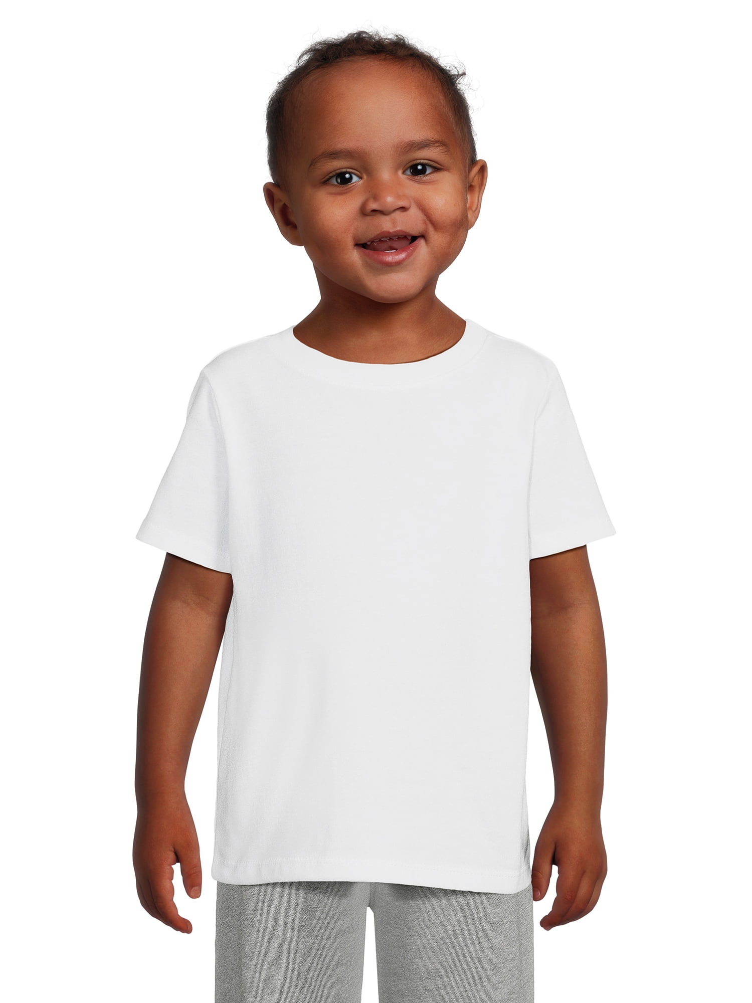 Garanimals Toddler Boy Short Sleeve T-Shirt, 5-Pack, Sizes 12M-5T