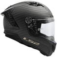 thumbnail image 2 of LS2 Thunder C Adult Street Motorcycle Helmet - Matte Carbon / X-Small, 2 of 3