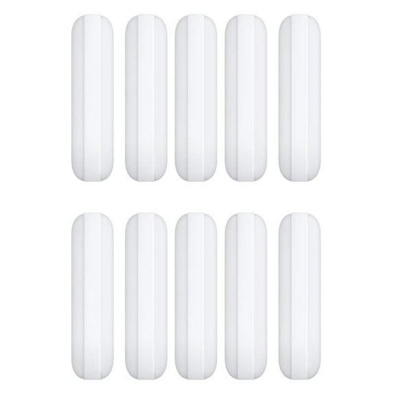 10 Pcs 25mm(1 Inch) Magnetic Stirrer Mixer Stir Bar,White Color,Laboratory Bar,Stir Plate Bar,7mm25mm Stir Bars