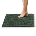 thumbnail image 3 of Nestl Bathroom Rugs, Machine Washable Bath Mats For bathroom Floor Rugs, Nonslip Backing Rubber Bath Rug, Hunter, 3 of 6