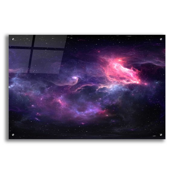 Epic Art 'Sublime Space Crop' by Epic Portfolio, Acrylic Glass Wall Art, 36"x24"
