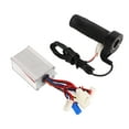 thumbnail image 4 of Oubit Electric Bike Long Line Throttle Twist Grip,12V 250W Aluminum Alloy Brushed Controllerand Throttle Grip Set W Brushed Controller Kit Cutting-Edge Features, 4 of 8