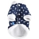 thumbnail image 2 of Abrigos para perros pequeños y medianos, chaquetas de forro polar, abrigos florales para cachorros, abrigos de pana de invierno, chaqueta con anilla en D para chihuahuas (azul), 2 of 5