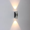 thumbnail image 3 of de pared LED para para interiores y exteriores, Blanco cálido corto Gloria apliques de pared, 3 of 7