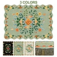 thumbnail image 4 of Pentantan Floral Area Rugs 5'x7', Machine Washable Rug for Living Room Non-Slip Vintage Soft Indoor Carpet for Bedroom, Dining Room, Playroom, Office, Green, 4 of 9
