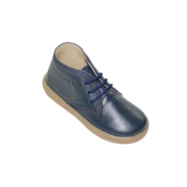 BOTA CASUAL VESTIR LEON NIÑO MARINO PIEL 46411T02 LEON 46411T02p