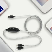MIDI Cable, MIDI To USB Cable, Cord Keyboard USB MIDI Cable For True Plug & Play
