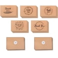 thumbnail image 6 of 80 Kraft Rustic Envelopes, Stickers Thank You Notes Cards Bulk Set 4x6 inch, 6 of 8