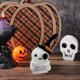 thumbnail image 4 of Muñeca De Halloween Tejida A Mano, Hecha A Mano Con Lana, Energía Positiva, Emocional, Divertida, 4 of 6