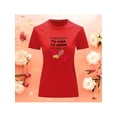 thumbnail image 2 of Playera Blusa De a ti que me diste tu vida tu amor y tus chanclazos para el dia de la madres Color Rojo Talla Chica Marca Emil SaEs, 2 of 4