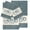 Teal, variant on Authentic Hotel and Spa Turkish Cotton Circles Embroidered Teal Blue 4-piece Towel Set