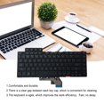 thumbnail image 4 of Bearachild Accesorios de escritura para teclado de portátil, accesorio de ordenador RGB retroiluminado, PC sensible, diseño en inglés, repuesto Juegos de teclado y mouse para computadora, 4 of 6