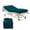 Teal, variant on Pack of 2 Hospital Bed Fitted Sheets 36X80 Inch, 400 Thread Count 100% Egyptian Cotton, Teal Solid with 6 Inch Deep Pocket, Soft Fitted Sheets with Elastic All Around for Home & Hospital Care Beds