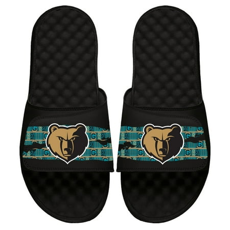

Men s ISlide Black Memphis Grizzlies 2020/21 City Edition Paint Stripe Slide Sandals
