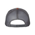 thumbnail image 3 of Richardson - Snapback Trucker Cap - 112 - Heather Grey/ Charcoal/ Dark Orange, 3 of 5