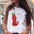 thumbnail image 4 of Camiseta de Año Nuevo con estampado de gato y Animal para mujer, ropa con estampado de Feliz Navidad, playera estampada para mujer, 4 of 5
