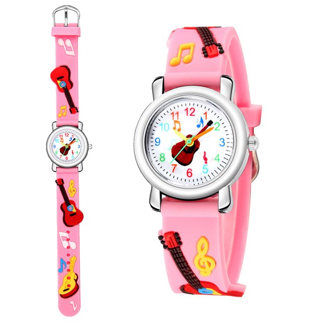 On Sale! Womens Watches Fashion Cartoons buckle Dazzling Child Mesh Belt Watch Rubber watch Mothers Day Gift for Grilfriend,Pink Buy 2 Save 10%