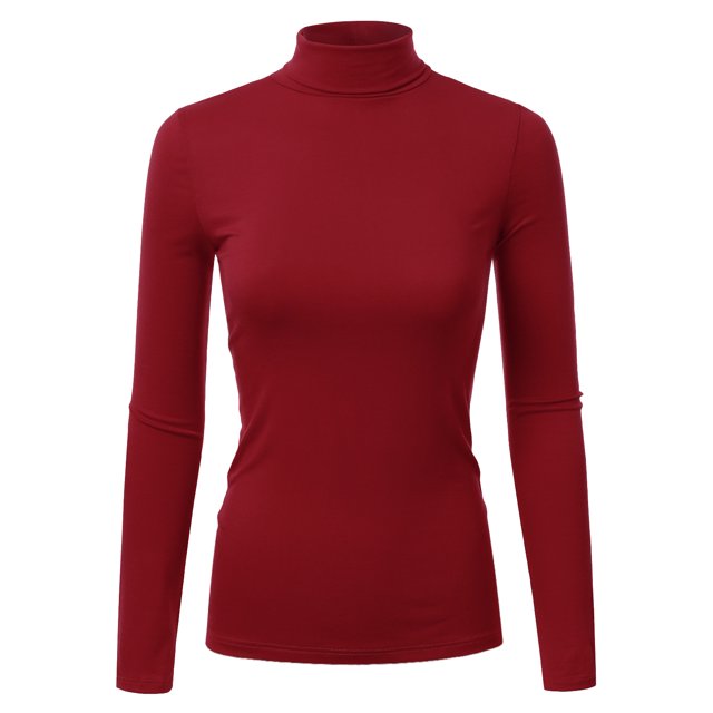 Double Take Full Size Turtleneck Long Sleeve Sweater main image 0