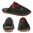 thumbnail image 4 of IAUYY Memory Foam House Slippers Suitable for Both Men and Women. Comfortable, Anti-Slip Plush Flat-Bottomed Slippers The Best Holiday Gift Gothic-toned Blades, 4 of 9