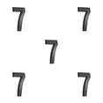 thumbnail image 1 of jesticaly House Numbers ple Numerical Marks Accessories Exquisite Number Signs Parts Number Sign DIY Accessory for Apartment Hotel Number 7 5Set, 1 of 6