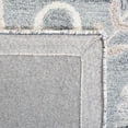 thumbnail image 6 of SAFAVIEH Suzani Sylvia Oriental Area Rug, Grey, 4' x 4' Round, 6 of 10