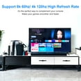 thumbnail image 2 of Mrocioa Interruptor HDMI de 8K, Divisor 4k HDMI 2.1, Caja de Conmutador HDMI de 5 Vías 4k 120hz con Soporte Remoto IR CEC, VRR, HDR10, Dolby Atmos, ARC para PS5, Xbox Series X, Stick, Etc., 2 of 9