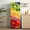 PURPLE, variant on 3D Realistic Fruit Printed Refrigerator Door Wrap Mural Decals Peel and Stick Waterproof Kitchen Fridge Door Sticker Wallpaper