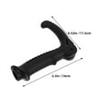 thumbnail image 2 of CRILSTYLEO 4 Pcs Outdoor Pole Handle Comfortable Grip Wear Resistant Plastic For Ski Poles, 2 of 8