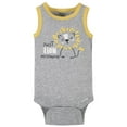 thumbnail image 4 of Gerber Baby Boys Tank Onesies Brand Bodysuits, 4-Pack, 4 of 10