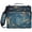 Whirlpool Carp Pattern, variant on Zipper Binder with Shoulder Strap 2 inch 3 Ring Waterproof File Folder Organizer Bag 500 Sheet Red and Yellow Bird