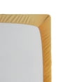 thumbnail image 3 of Ambesonne Ocean Fitted Sheet, Lonely Yacht at Sunset, Full Size, Orange Yellow, 3 of 3