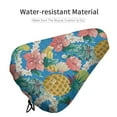 thumbnail image 4 of Tropical Fruits And Flowers Bike Seat Cover Waterproof and Dustproof Adjustable Soft Saddle Cushion Covers, 4 of 7