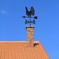 thumbnail image 4 of Tier weather vane, decorative weather vane, wind direction indicator set for outdoor use, garden, lawn, metal bracket, weather vane Ref: 2384, 4 of 5
