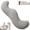 Gray, variant on 2026 Upgraded Pea Pod Body Pillow for Side Sleeper, Ergonomic Double Curve Design for Hip & Leg Support, Full Body Comfort Pillow for Back & Neck, Secure Fit Between Knees, Dual-Zone Design