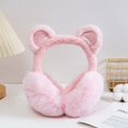 thumbnail image 1 of Orejeras de invierno de felpa suave para niñas y niños. Orejeras cálidas con lindas orejas de gato, 1 of 4