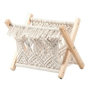 Handmade woven storage baskets rustic style snacks sundries book storage basket