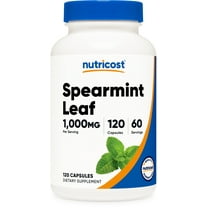 Nutricost Spearmint Leaf (1000mg) 120 Capsules - Spearmint Supplement, GMO-Free, Gluten-Free, 60 Servings