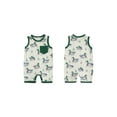thumbnail image 2 of Baby Toddler Boy Duck Tank Romper 3 6 12 18 Months Round Neck Sleeveless Bodysuit with Pocket Cute Summer Clothes, 2 of 9