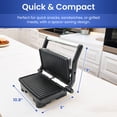 thumbnail image 2 of Elite Cuisine EPN6259 3 in 1 Panini Press & Grill, 2 of 6