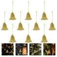thumbnail image 3 of Eeristq 12pcs Christmas Tree Ornaments Plastic Bell Pendants Xmas Tree Bell Hanging Decor, 3 of 10