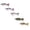 Set-2, variant on 5Pcs 3.9 Inch Multi-Jointed Lifelike Fishing Baits Kit - Swimbait for Freshwater and Saltwater - Realistic Swimming Bait for Predator Fish & Trolling