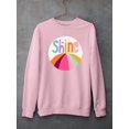 thumbnail image 3 of Shine Circle Art Sweatshirt Women -June Erica Vess Designs, Female Small, 3 of 4