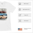 thumbnail image 6 of Shelby Cars Sketch V-Neck T-shirt Mustang Racing American Muscle Car GT500 Cobra Performance Powered by Ford Tee, 6 of 7