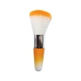 thumbnail image 1 of Vogacara Cepillo de uñas Limpiadores de uñas de cerdas flexibles Removedor de polvo de fibra de arte Accesorios de mujer Herramientas de Juegos de manicura Amarillo, 1 of 6