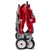 Radio Flyer, 3-in-1 Tailgater Wagon with UV Canopy, Folding Wagon, Red