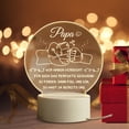 thumbnail image 4 of Mini Luz De Noche Lámpara de ambiente con carga USB de luz ambiental para regalos de cumpleaños de papá (B), 4 of 7