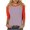 Orange, variant on Xmyrz Women'S Tops Trendy Casual Striped 3/4 Length Sleeve Tee Loose Fit Crewneck Vacation T Shirt